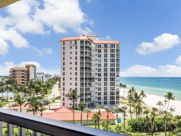 6th floor views Gulf Front of Vanderbilt Beach 3 month rental